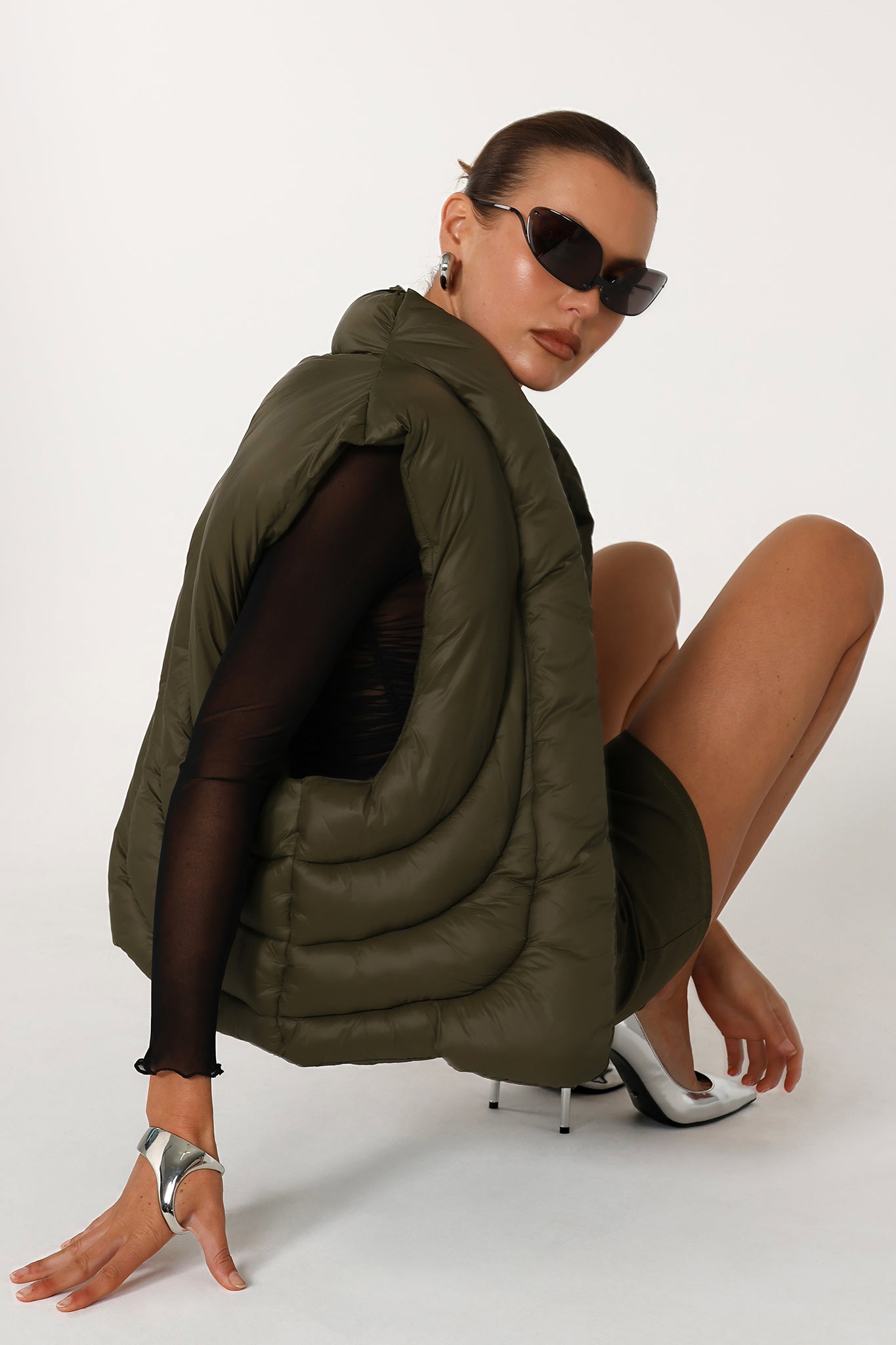 THEO VEST | DARK GREEN