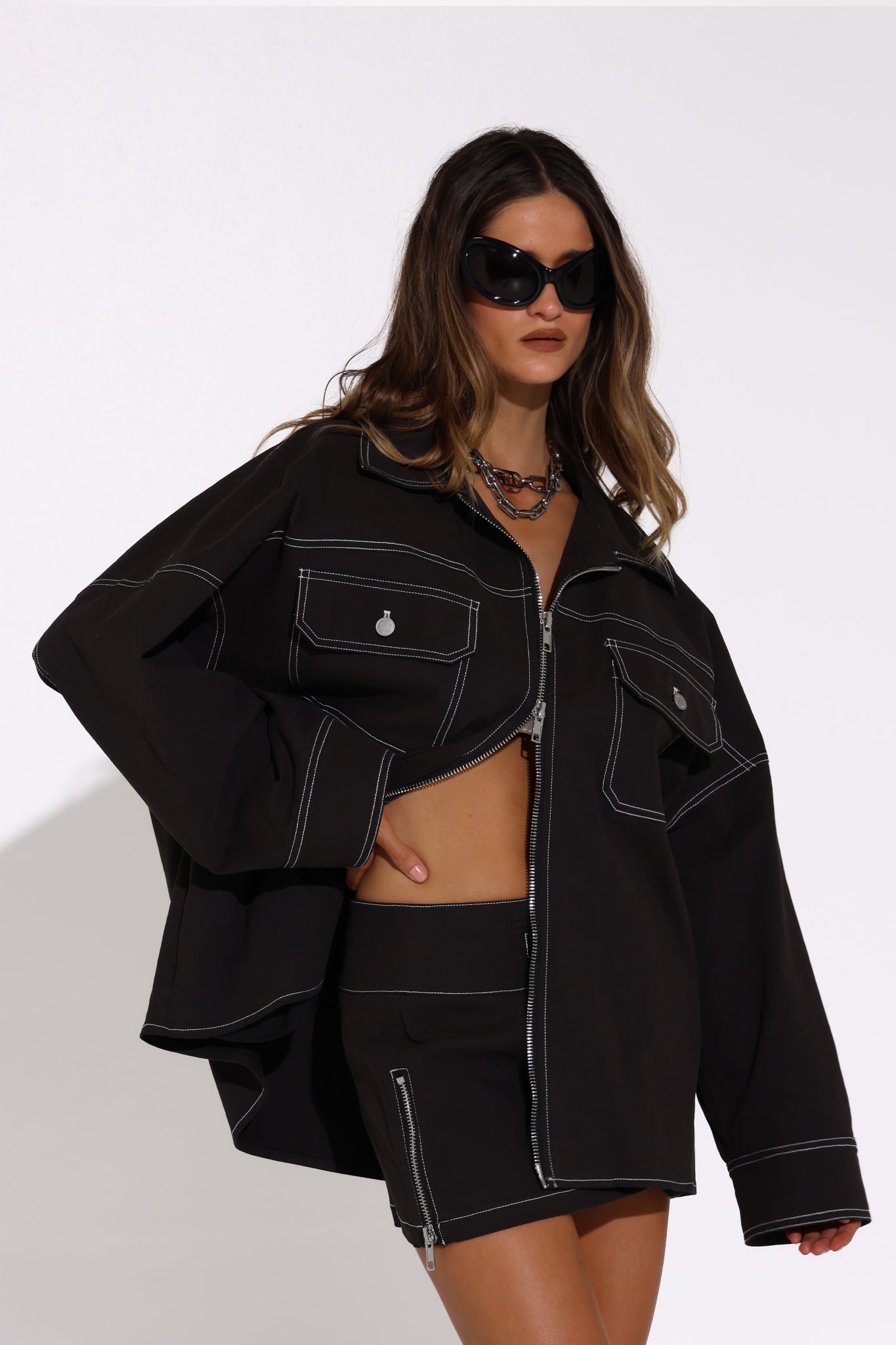 VAEDA JACKET | LICORICE