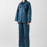 VALENTINO JACKET | INDIGO SEQUIN