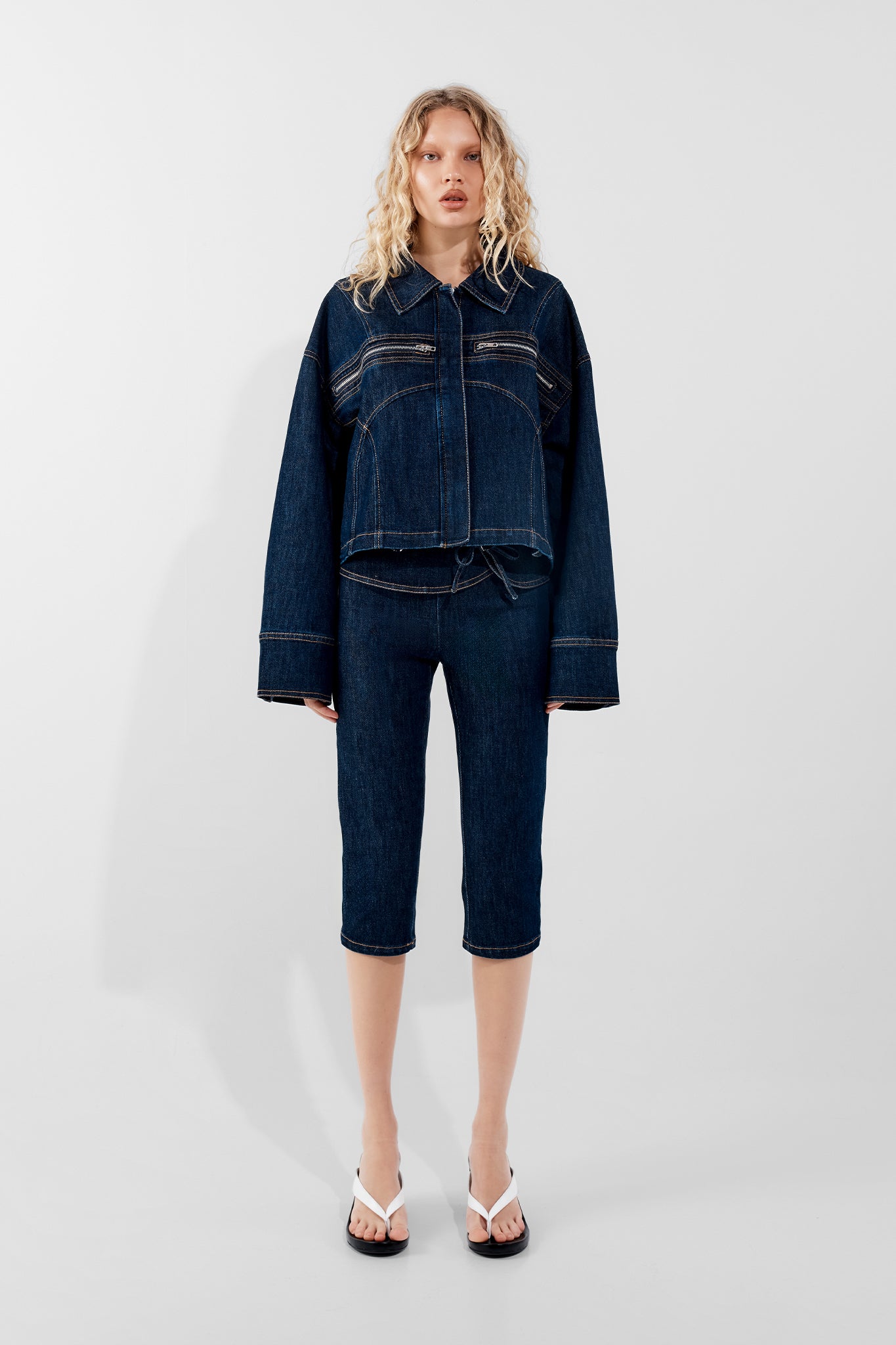 VALERIE JACKET | DENIM