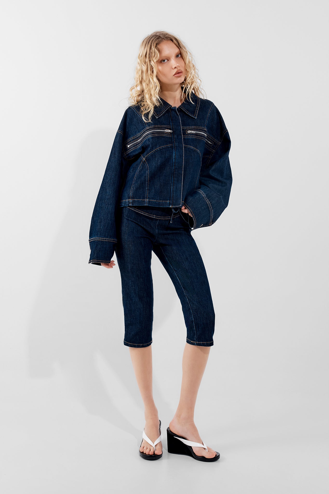 VALERIE JACKET | DENIM