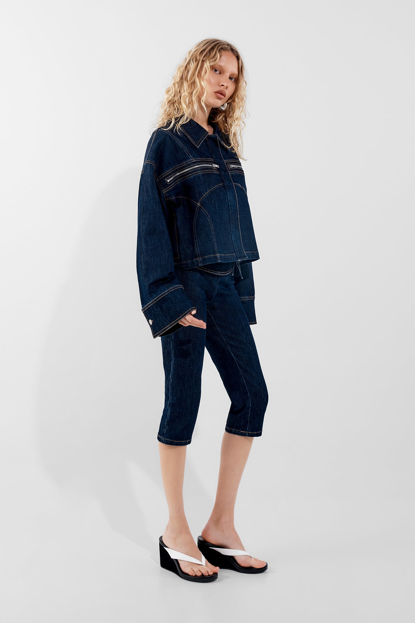 VALERIE JACKET | DENIM