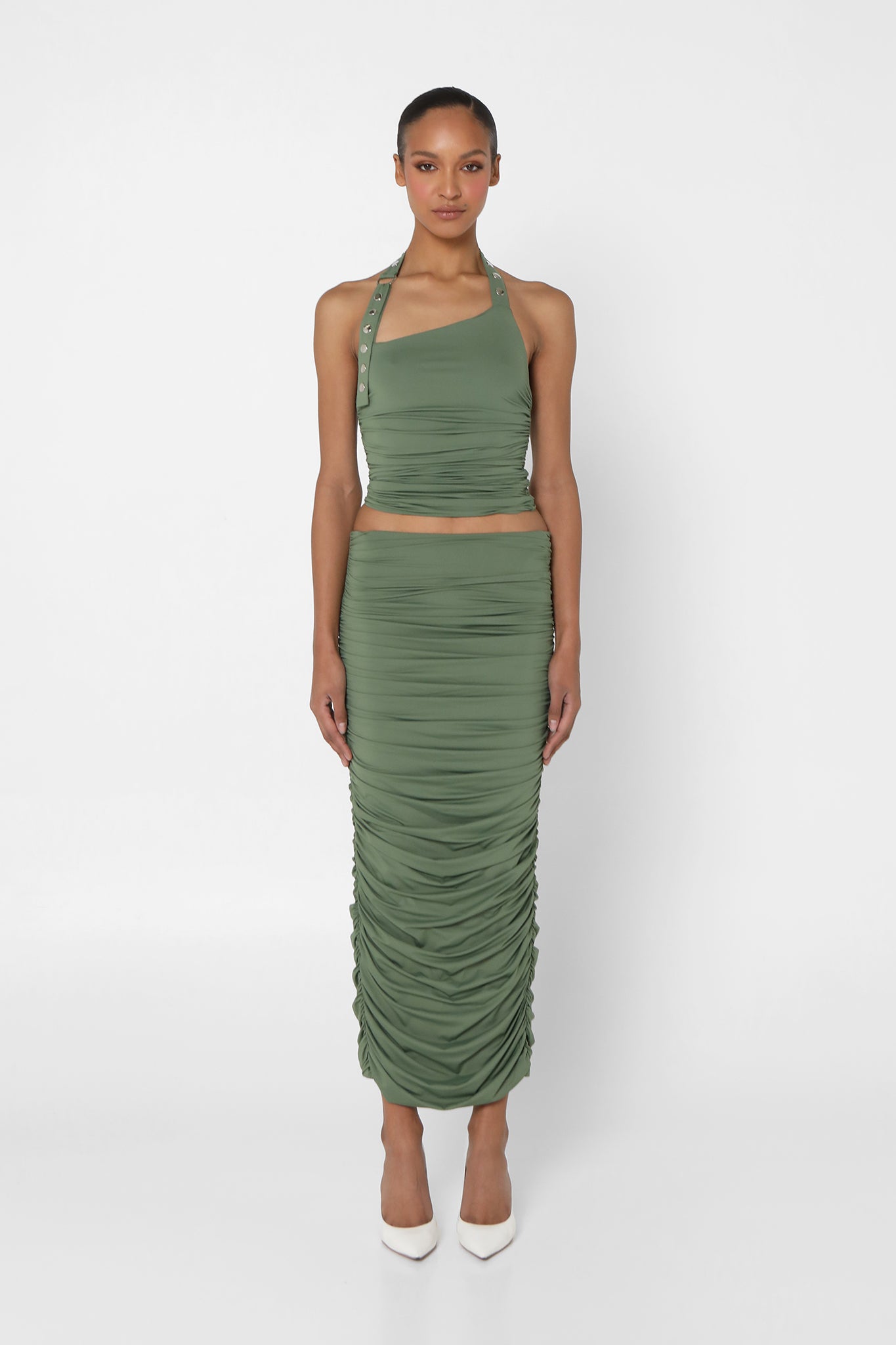 YANA MAXI SKIRT | SAGE