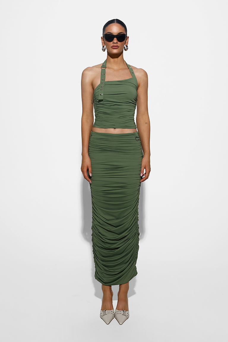 YANA MAXI SKIRT | SAGE
