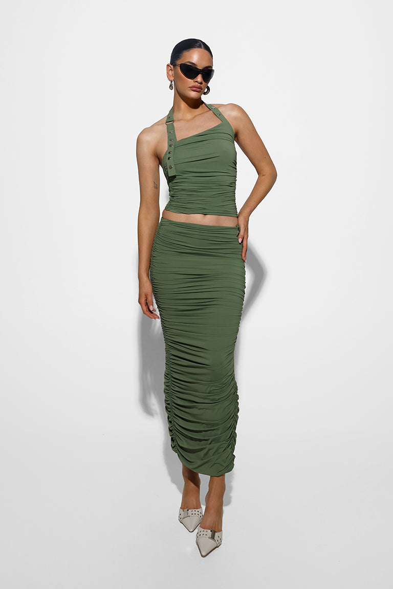 YANA MAXI SKIRT | SAGE